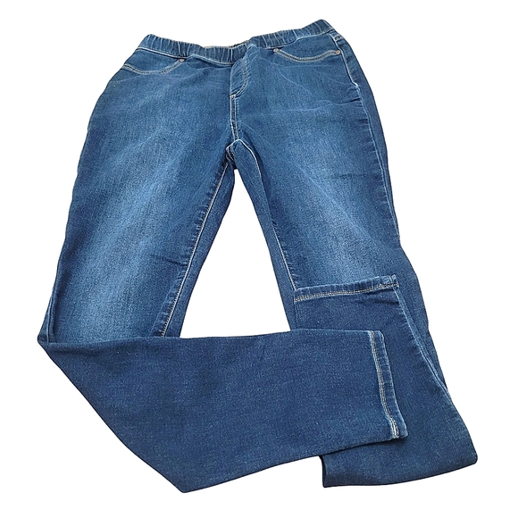 Jean ample avec cinq poches Femme, Bleu | Milano